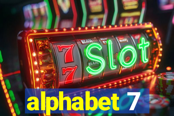alphabet 7