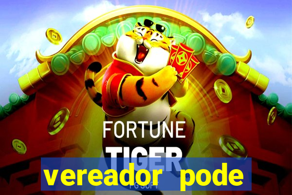 vereador pode patrocinar time de futebol