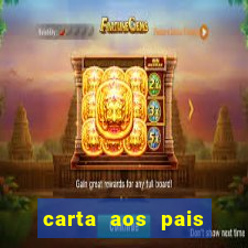 carta aos pais rubem alves
