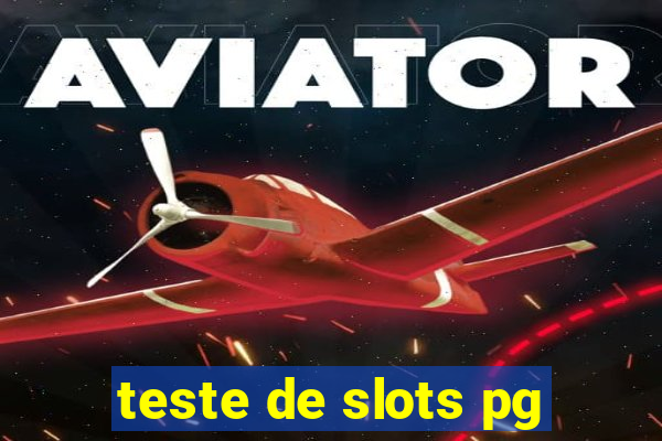 teste de slots pg