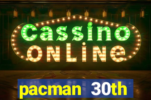 pacman 30th anniversary sonic