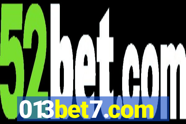 013bet7.com