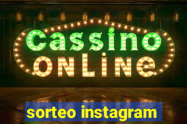sorteo instagram