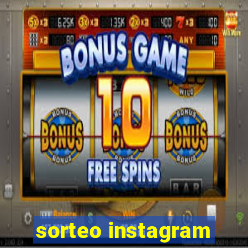 sorteo instagram
