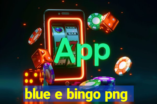 blue e bingo png