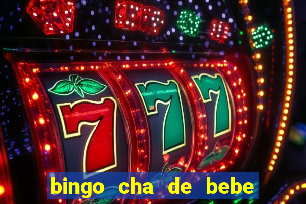 bingo cha de bebe cartelas para imprimir