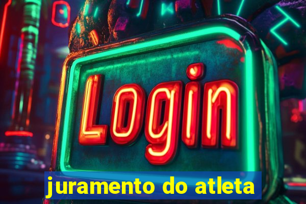 juramento do atleta
