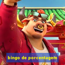 bingo de porcentagem