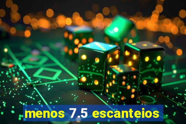 menos 7.5 escanteios