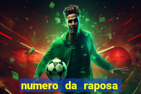 numero da raposa jogo do bicho