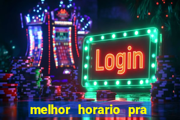 melhor horario pra jogar fortune rabbit