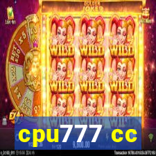 cpu777 cc