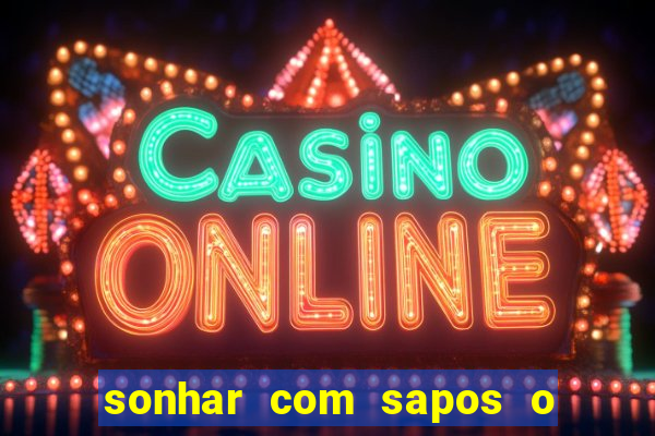 sonhar com sapos o que significa
