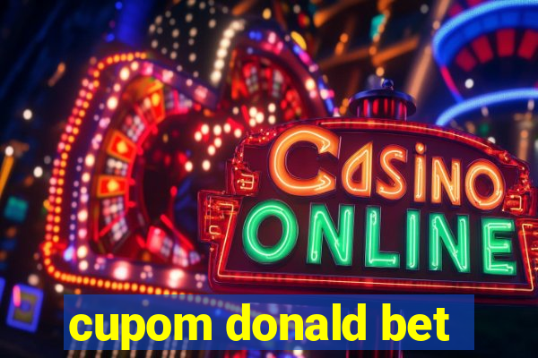 cupom donald bet