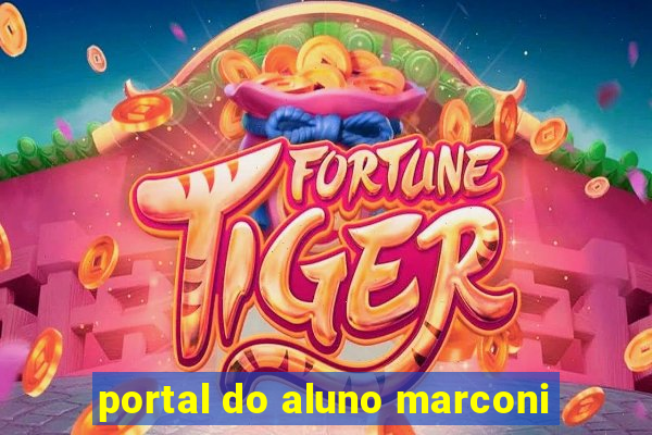 portal do aluno marconi