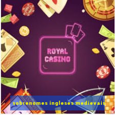 sobrenomes ingleses medievais