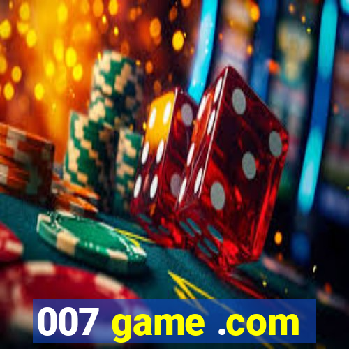 007 game .com