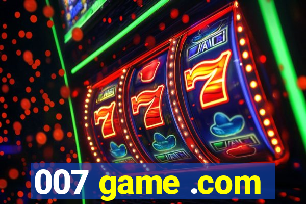 007 game .com