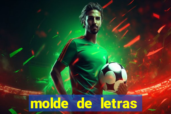 molde de letras feliz natal para imprimir