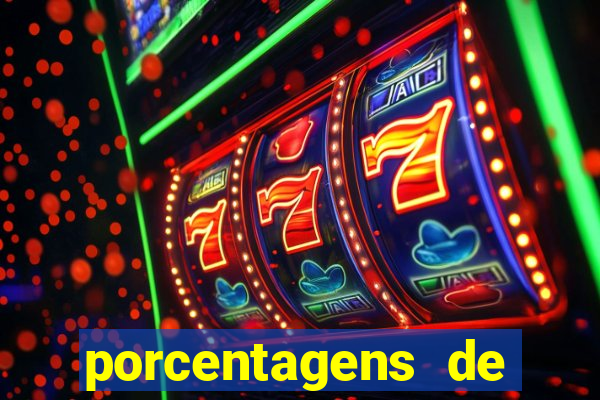 porcentagens de jogos pagantes