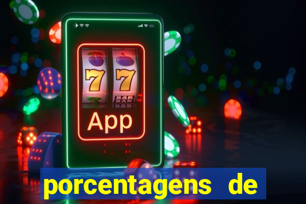 porcentagens de jogos pagantes