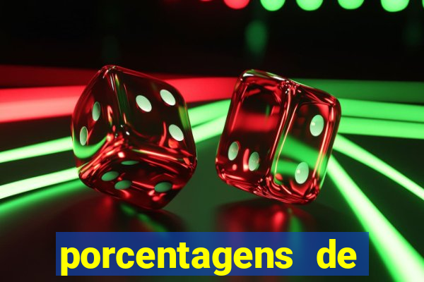 porcentagens de jogos pagantes
