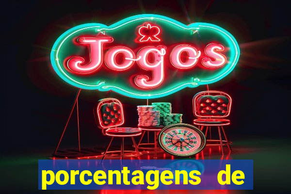 porcentagens de jogos pagantes