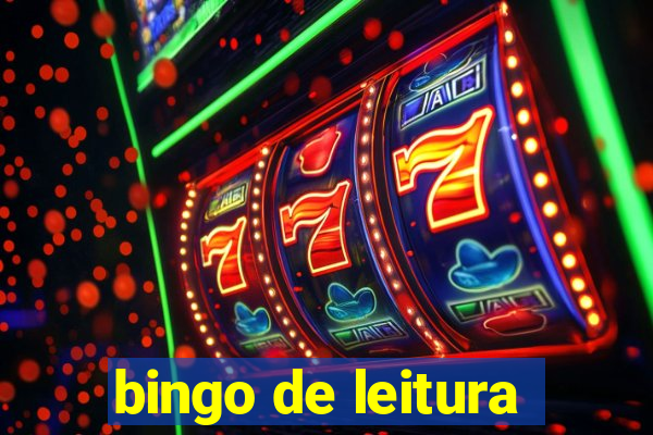 bingo de leitura