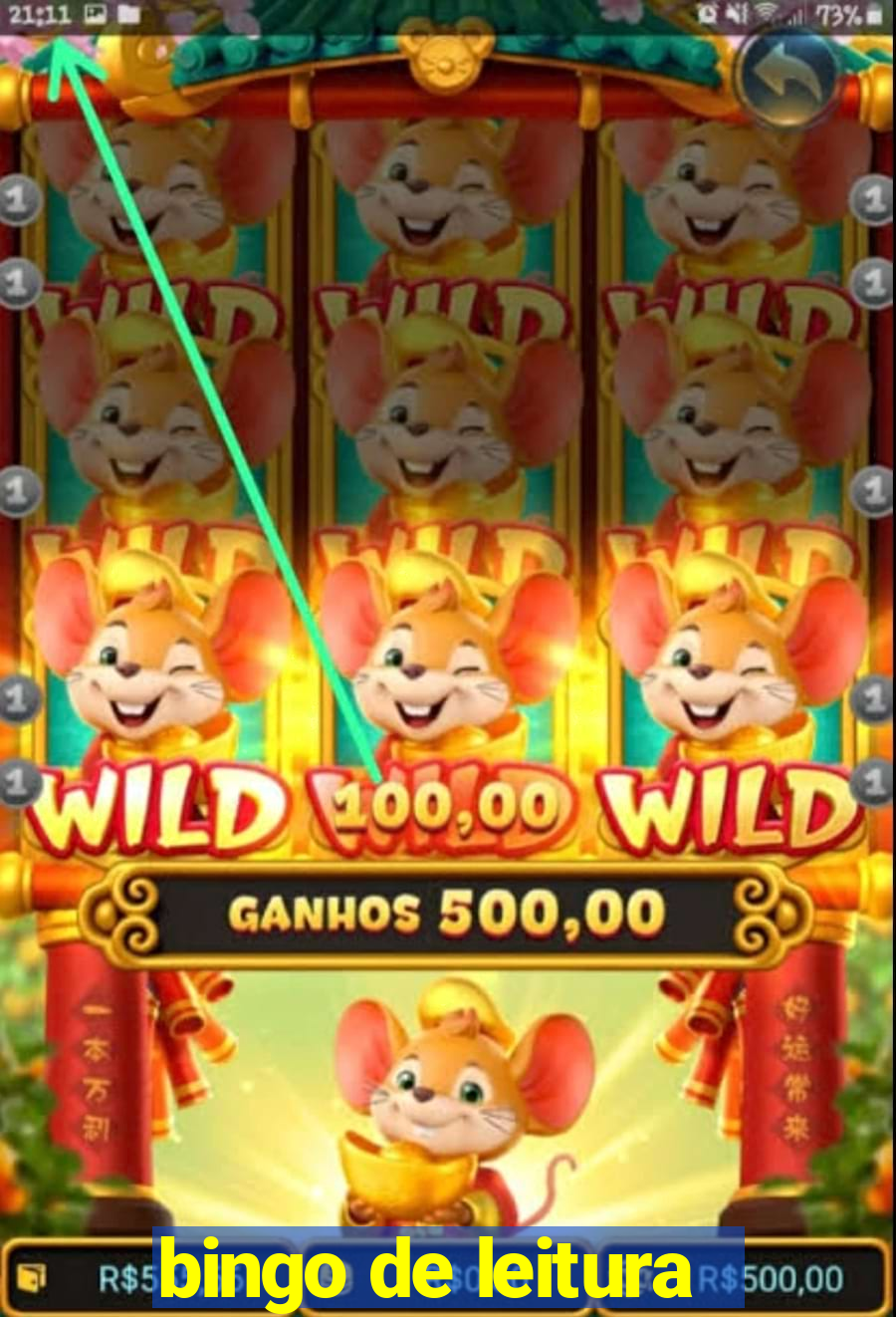 bingo de leitura