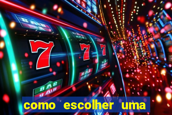 como escolher uma boa cartela de bingo