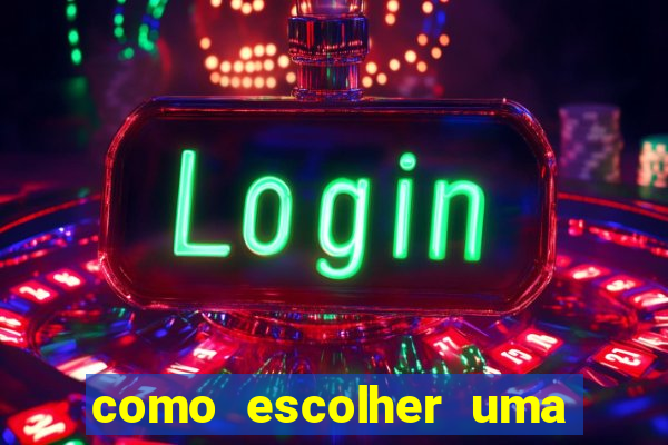 como escolher uma boa cartela de bingo