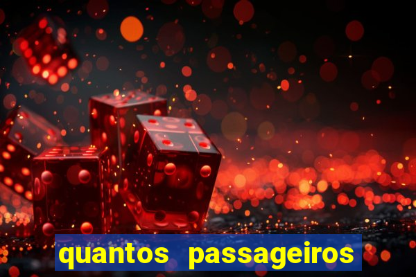 quantos passageiros cabem em um navio de cruzeiro