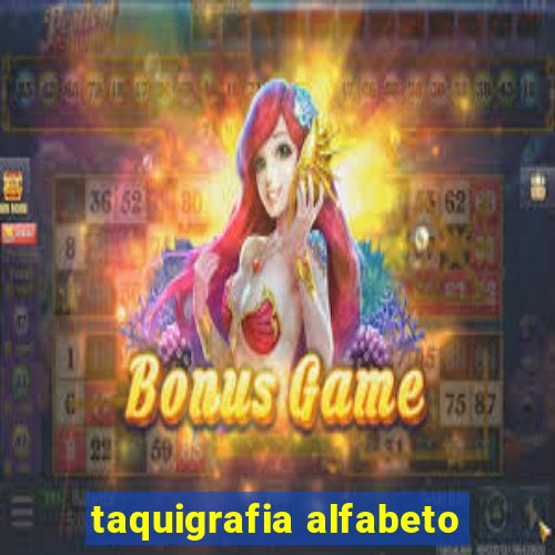 taquigrafia alfabeto