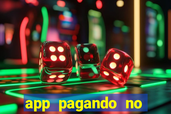 app pagando no cadastro via pix