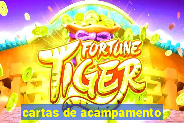 cartas de acampamento