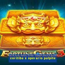 coritiba x operario palpite