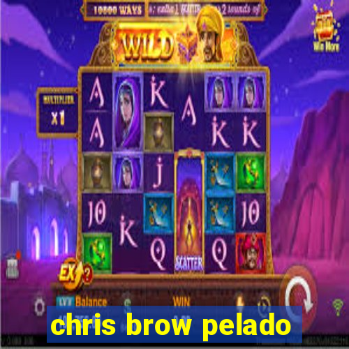 chris brow pelado