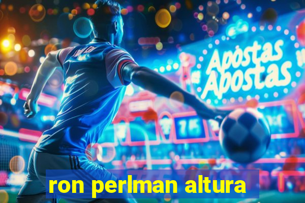 ron perlman altura