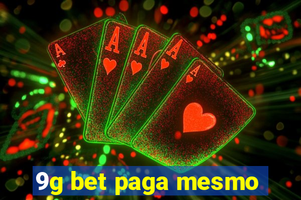 9g bet paga mesmo