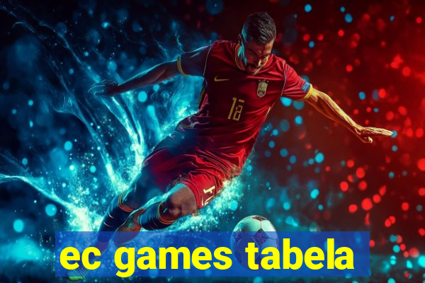 ec games tabela