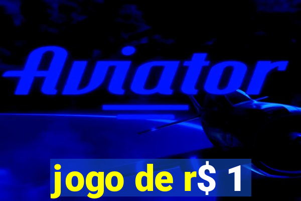 jogo de r$ 1