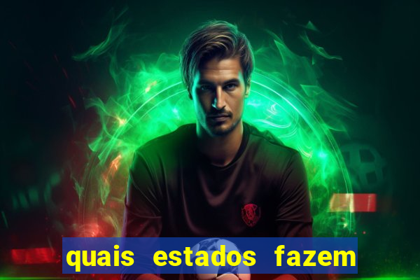 quais estados fazem divisa com minas gerais