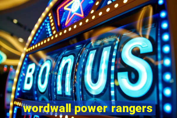 wordwall power rangers