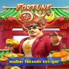 mulher fazendo estriper