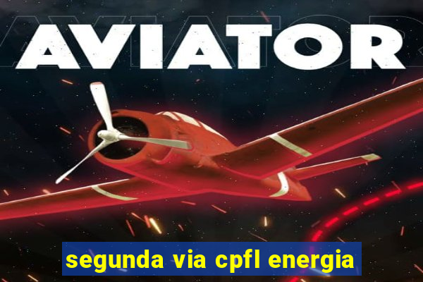 segunda via cpfl energia