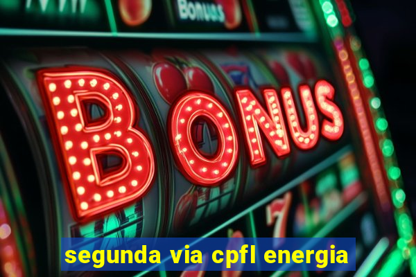 segunda via cpfl energia