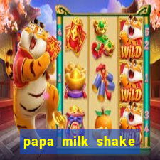 papa milk shake click jogos