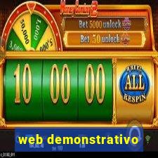 web demonstrativo