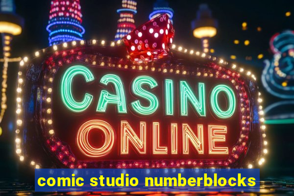 comic studio numberblocks
