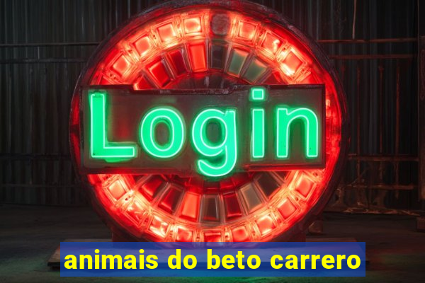 animais do beto carrero